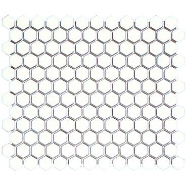 Barcelona Hexagon White 26x30xcm