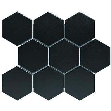 Barcelona Hexagon Black 25,6x29,6xcm