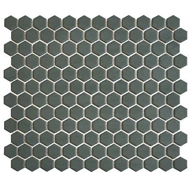 Hexagon Matt Camo Green 26x30xcm