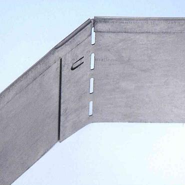 Graskant metaal 20 x 118cm