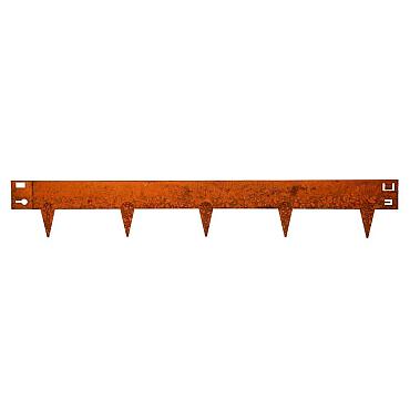 WS Stalen Borderrand Flexibel Corten 16x106 cm