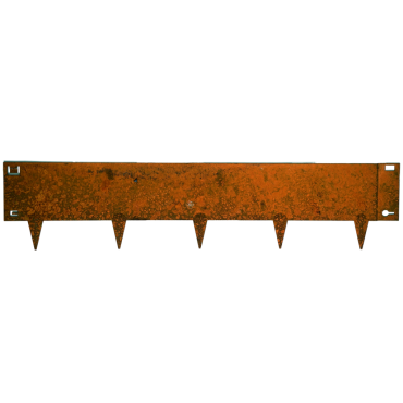 WS Stalen Borderrand Flexibel Corten 24x106 cm