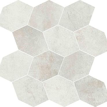 Soho Silver Foliage op net 32,3x30,5 cm (doos à 10 stuks)
