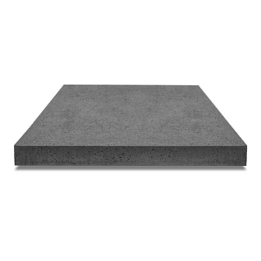 Betontegel Oud Hollands ZF 100x100x12cm, gewapend Antraciet