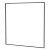 Aluminium profielset t.b.v. composiet scherm 181.5x181.5 cm, antraciet