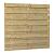 Jumboscherm geschaafd vuren 18-planks 15 mm, 180 x 180 cm, recht, groen geïmpregneerd.