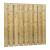 Jumboscherm geschaafd vuren 20-planks 15 mm, 180 x 180 cm, recht, groen geïmpregneerd.