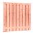 Douglas geschaafd plankenscherm 19-planks 16 mm, 180 x 180 cm, onbehandeld.