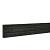 Betonplaat dubbelzijdig rotsmotief 36 x 3,5 x 184 cm, antraciet gecoat.