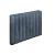 Rondo Palissadeband 8x50x50 cm Zwart