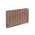 Rondo Palissadeband 8x35x50 cm Bruin