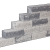 COMBIWALL DUO 30X10X10CM MATTERHORN