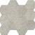 Castelvetro serie life esagona grigio 26x28