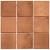 Kasba 10x10 Terra Glossy 29,7x29,7xcm