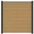 NewTechWood Co-extrusie composiet scherm Triple, 180 x 180 cm, Red Cedar.