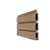 NewTechWood co-extrusie composiet Triple Rhombus schermplank, 2,1 x 15 x 180 cm, Teak.