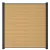 NewTechWood Co-extrusie composiet scherm, 181 x 180 cm, Red Cedar.