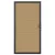 NewTechWood Co-extrusie composiet deur in aluminium frame, horizontaal, 100 x 195 cm, Red Cedar.