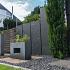 MUURELEMENT BLACK SLATE 250X50X4-6,5 CM