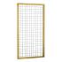 Eco gaastrellis met maas 7,5 x 7,5 cm, in grenen raamwerk 4,5 x 4,5 cm, 90 x 180 cm, groen geïmpregneerd.