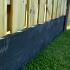 Betonplaat glad 24 x 3,5 x 184 cm, antraciet gecoat.