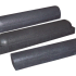 Schampband 21x18x95 1-zijdig rond grijs