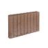 Rondo Palissadeband 8x35x50 cm Bruin