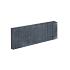 Blokjesband 6x20x50 cm Zwart