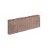 Blokjesband 6x20x50 cm Bruin