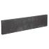GRASKANTBAND RONDE KOP ZWART 5X25X100CM