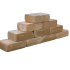 TUMBELWALL GETR. 30X20X10CM MONT BLANC