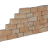 PROMO WALL MONT BLANC 17/24X15X10CM