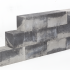 *HF* LINEA BLOCK GOTHIC 15X15X30CM