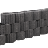 CIRKELFLOR MINI ZWART 30X20X20CM