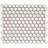Barcelona Hexagon Soft White with edge 26x30xcm