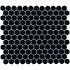 Barcelona Hexagon Black 26x30xcm