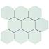 Barcelona Hexagon White 25,6x29,6xcm