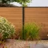 NewTechWood Co-extrusie composiet scherm Triple, 180 x 180 cm, Teak.