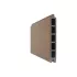 NewTechWood co-extrusie composiet schermplank, 2,1 x 15 x 180 cm, Teak.