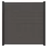 NewTechWood Co-extrusie composiet scherm, 180 x 180 cm, Silver Gray.