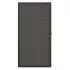 NewTechWood Co-extrusie composiet deur in aluminium frame, horizontaal, 100 x 195 cm, Silver Gray.