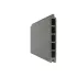 NewTechWood co-extrusie composiet schermplank, 2,1 x 15 x 180 cm, Silver Gray.