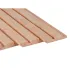 Douglas geschaafd rhombusprofiel 2,7 x 14,5 x 400 cm, onbehandeld.