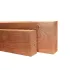 Douglas gording geschaafd 6,5 x 21 x 500 cm, onbehandeld.