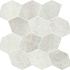 Soho Silver Foliage op net 32,3x30,5 cm (doos à 10 stuks)